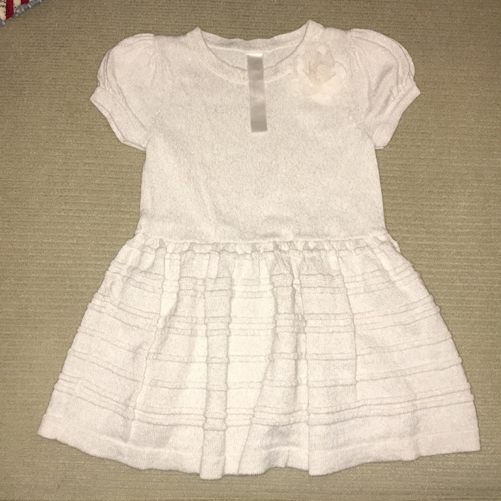 Sparkly sweater dress size 18M